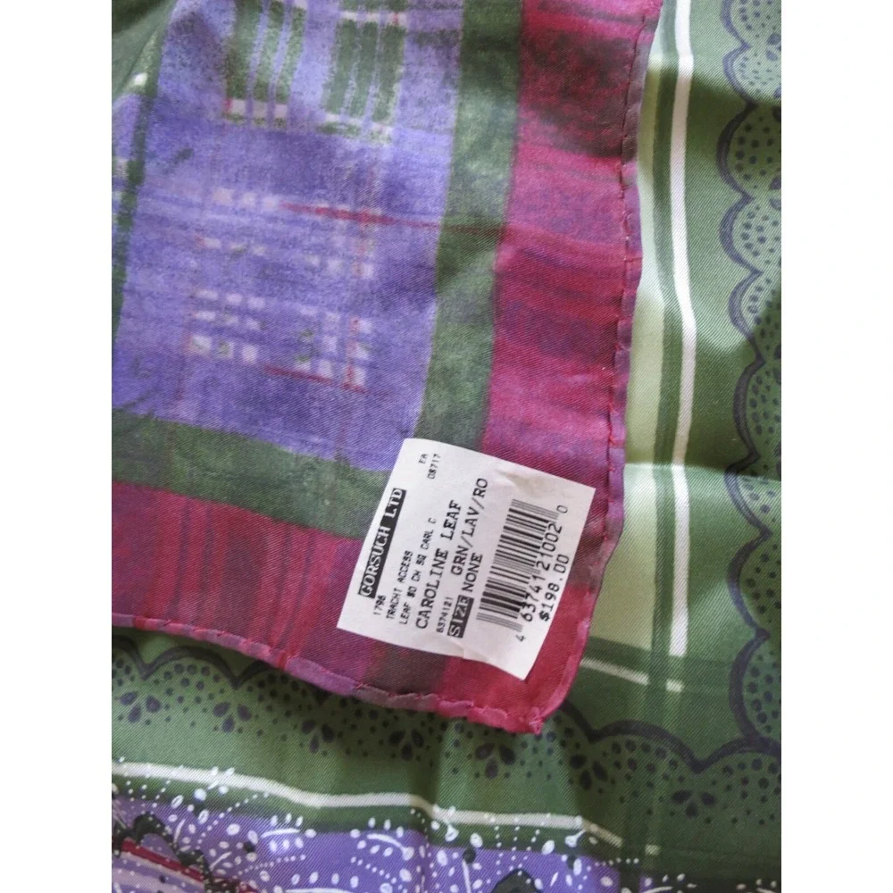 Handdruck nwt silk